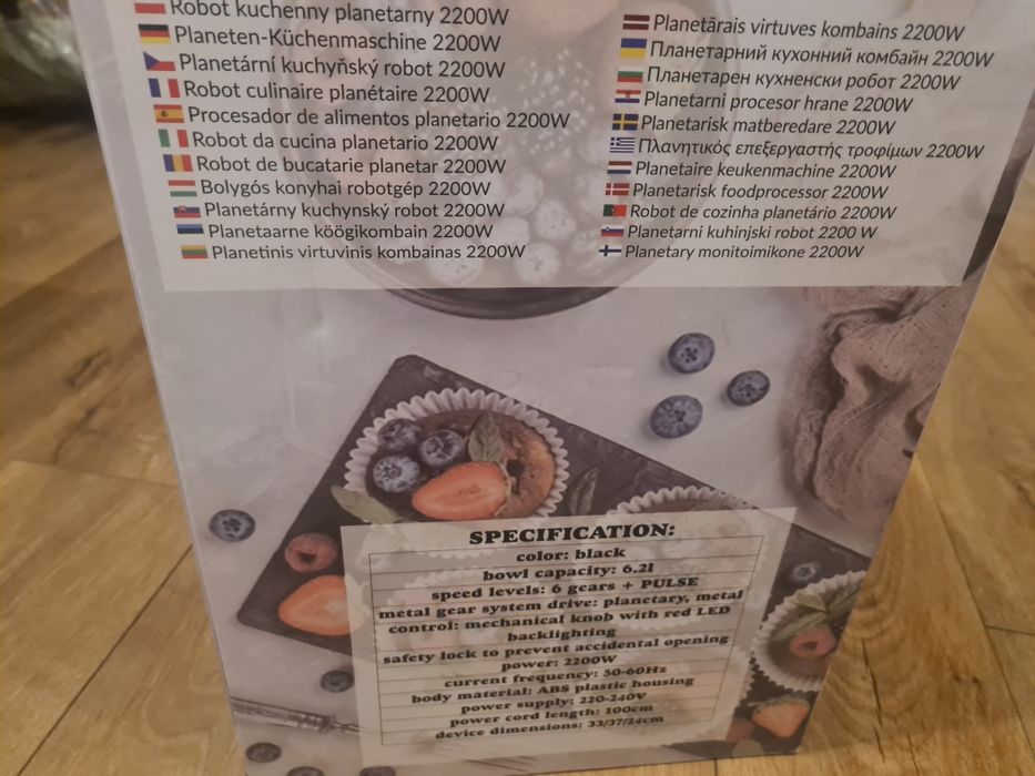 Ruhhy 16747 robot de bucătărie