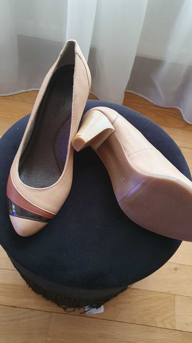 Pantofi de piele noi, marimea 35-36