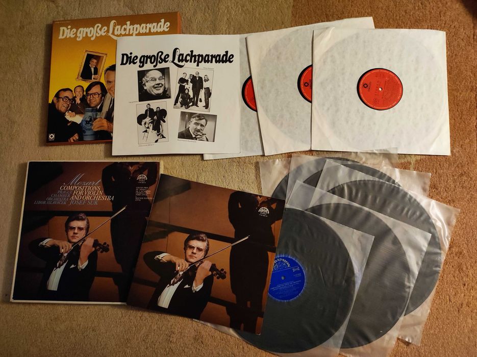 Albume cu discuri vinil si lista cu viniluri