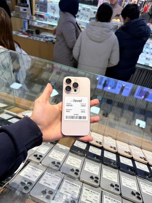 iPhone 16 Pro 256GB | 98% batareya | 6 oy kafolat | Nasiya bor