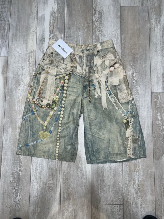 Blugi Scurti Acne Studios