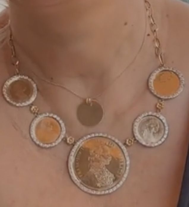 Colier aur 14 k Franz Joseph , aproximativ 23 de grame