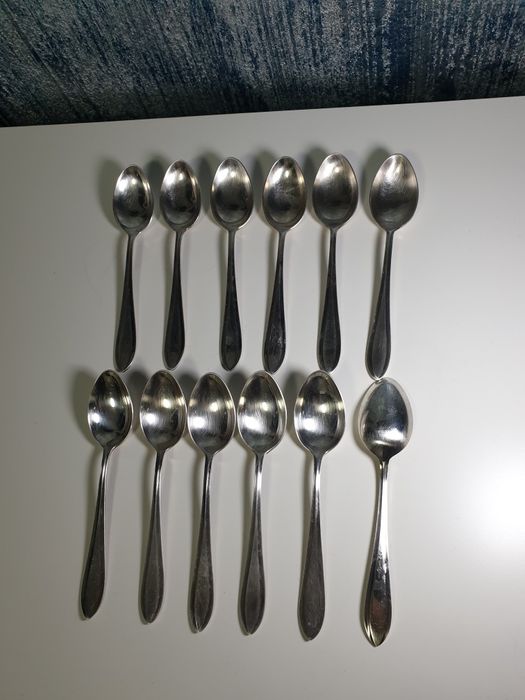 Set Linguri argintat 1950 Arthur Krupp Italia