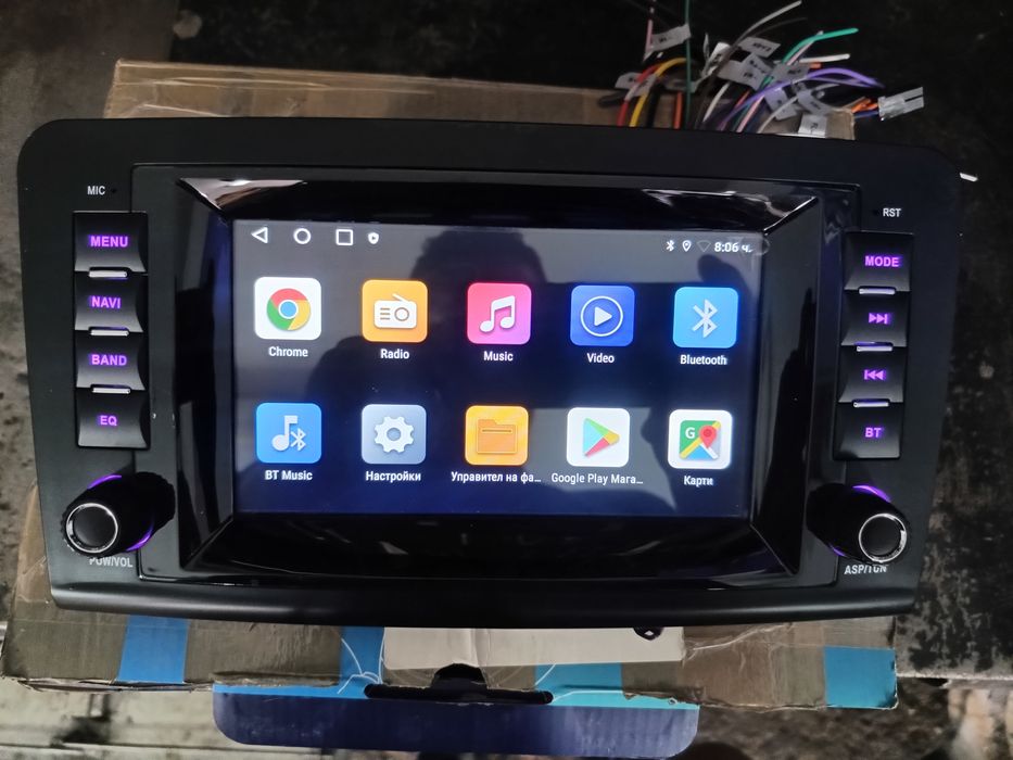 Навигация Андроид за mercedes benz ML GL W164 X164 ML280