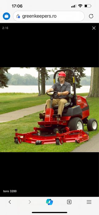 Vand tractor TORO 3280-D - tuns iarba si suflat frunze