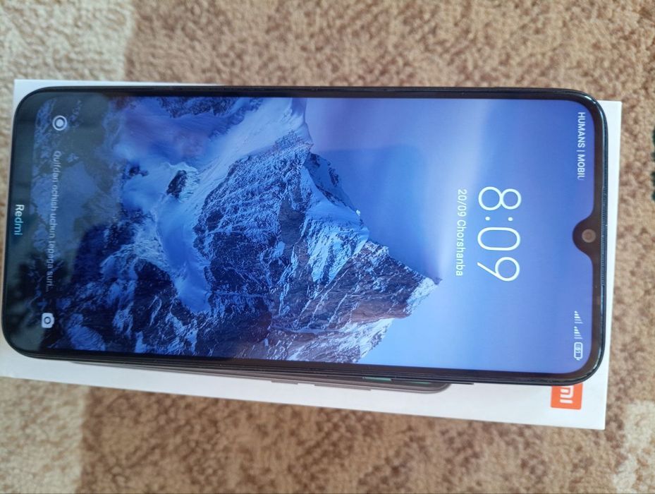 Redmi not 8 holati zor orginal zaratnik ablowka usta koʻrmagan