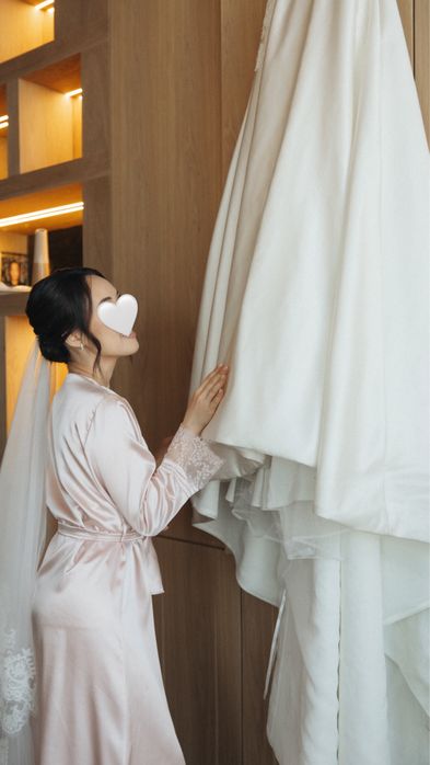 Халат с пеньюаром утро невесты