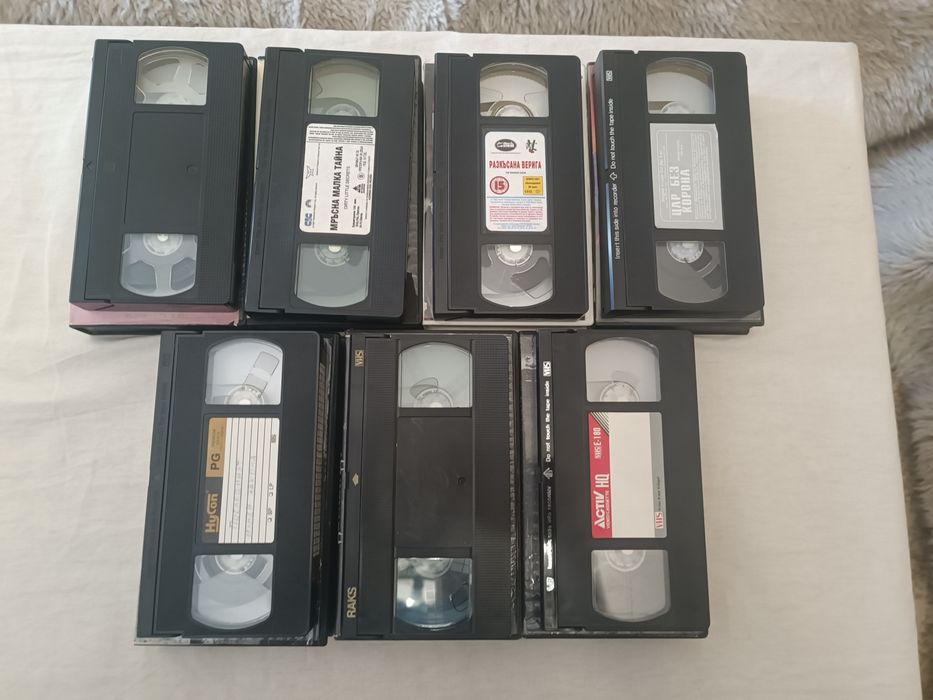 Видео касетки VHS