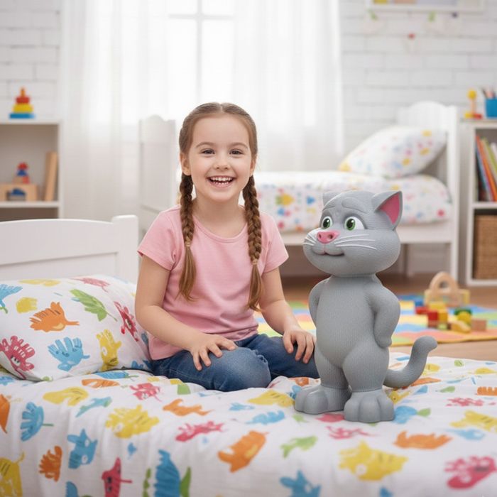 Talking Tom Интерактивен говорящ котарак Най-нов модел