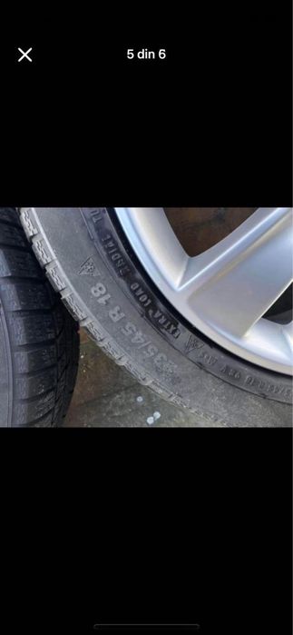 Jante 18 originale Opel Asta J K  OPC iarnă 235 45 18