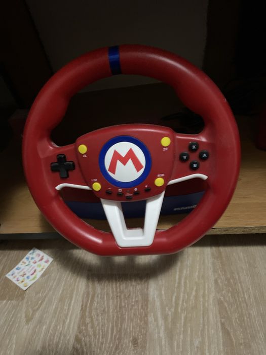Ca nou. Volan gaming Mario kart racing wheel nintendo switch