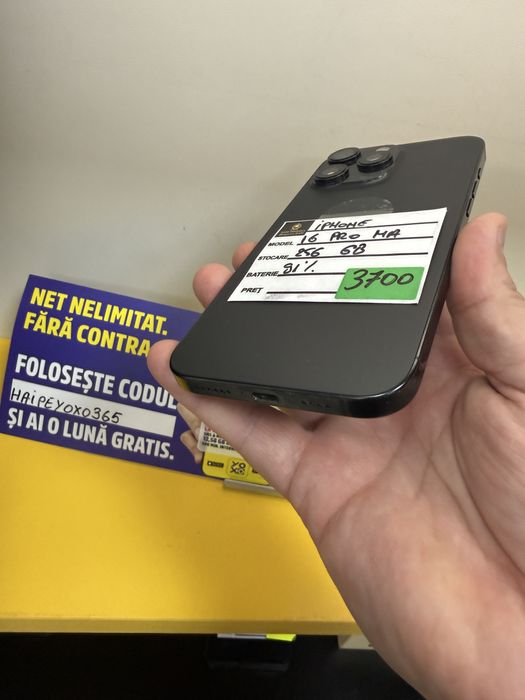 Iphone 16 pro max 256 gb 91% bateria