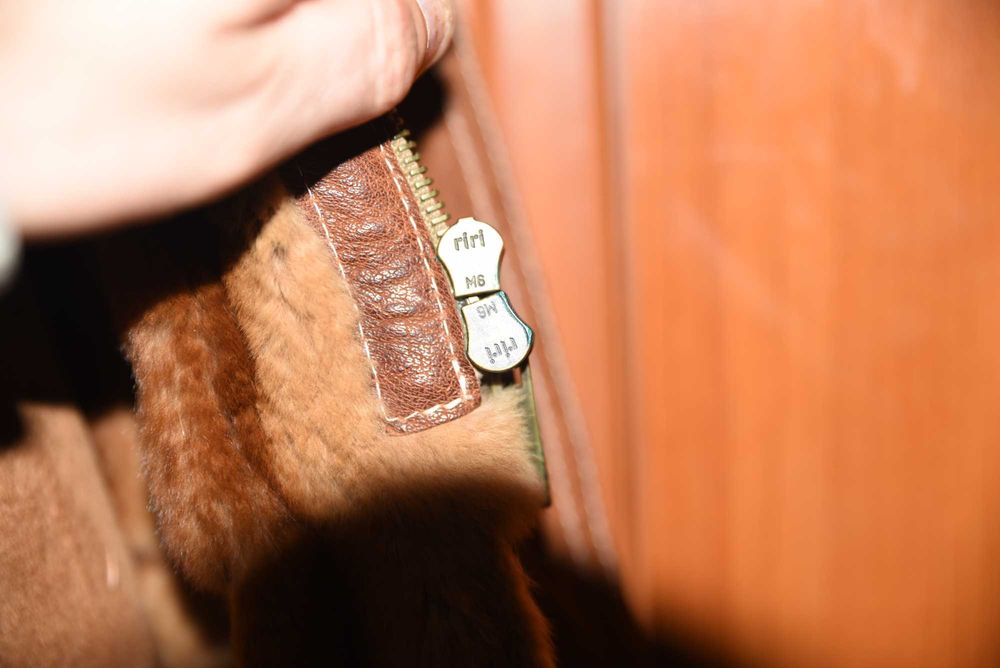 Roberto Cavalli оригинално мъжко палто от норка, размер S