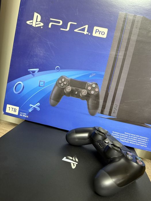 PS4 Playstation 4 PRO 1TB 4K Fortnite + 2 jocuri