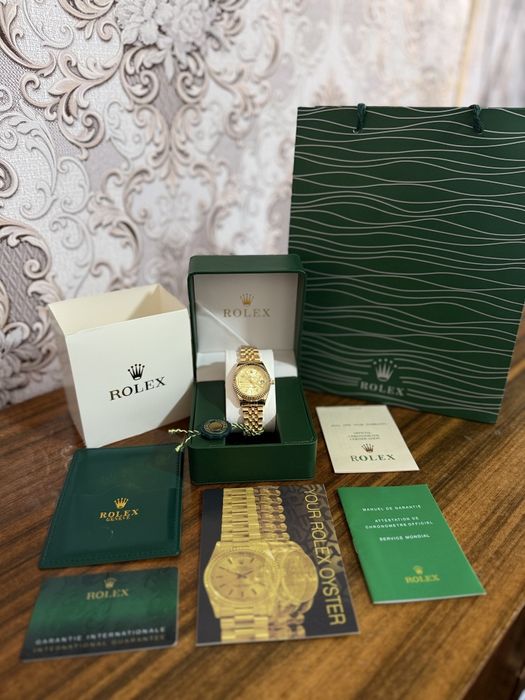 Идеальный Подарок на 8 Марта Женские Часы Rolex + VIP Коробка