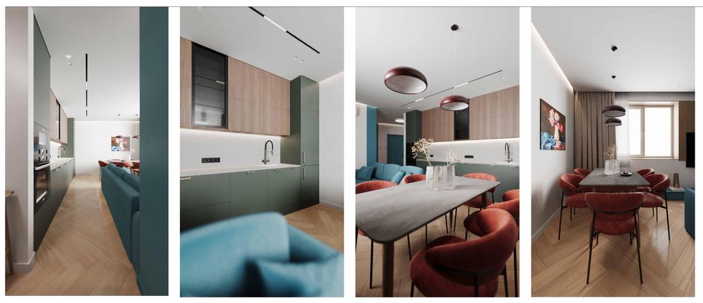 Дизайн проекты от 1000 тг за м2