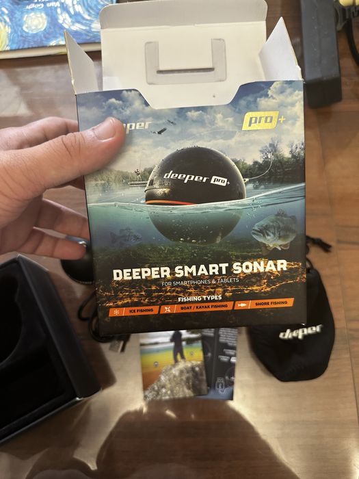 Эхолот для рыбалки Deeper pro+