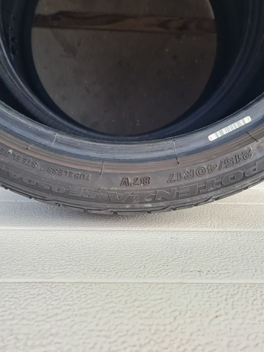 Летни гуми 2 броя BRIDGESTONE Potenza RE050A 215 40 R17 дот 5015