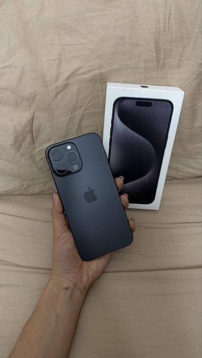 iPhone 15 Pro Max 256GB Black Titanium | Коробка