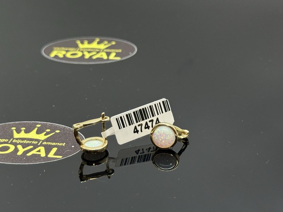 Bijuteria ROYAL : Cercei AUR 14K / 2.67 GR