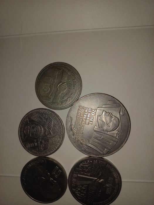 Юбилейные рубли ссср