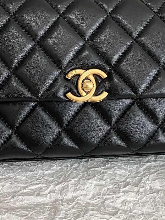 Geanta Chanel pearl flap bag 23 cm, Premium