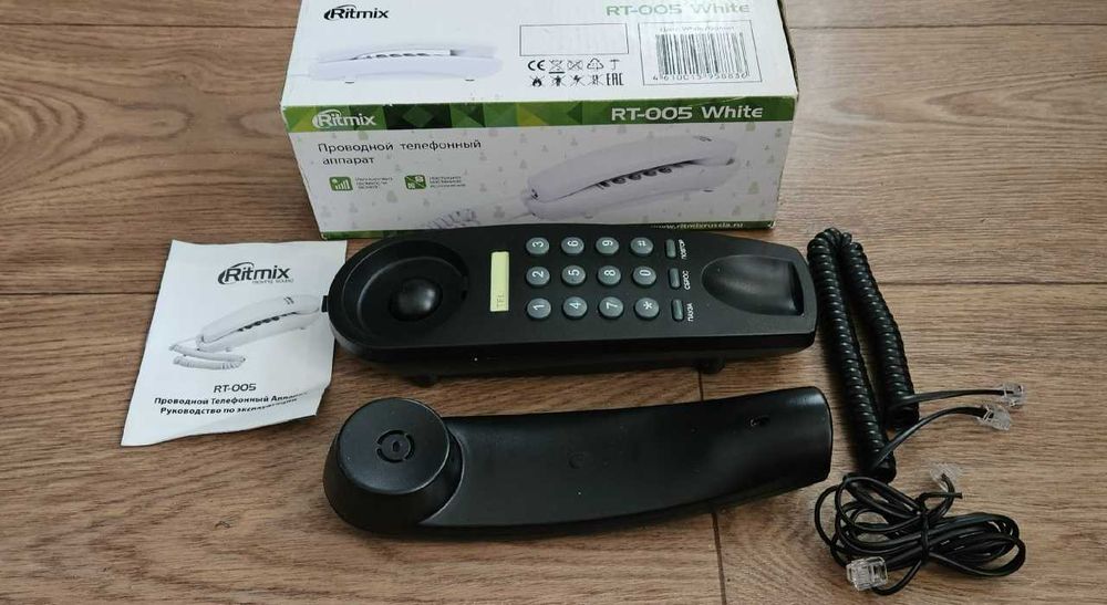 Новый проводной телефон Ritmix RT-005  Район 1000 мелочей