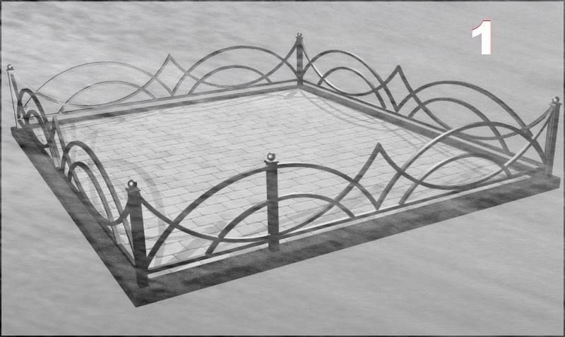 Изготовление оградок