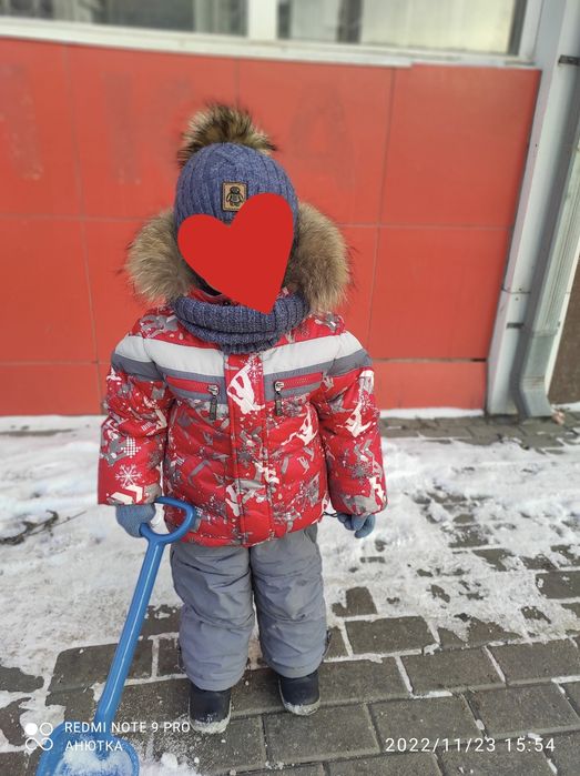 Детский зимний комбинезон