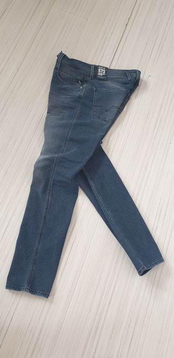 Replay Milano Anbass Stretch Slim Fit 34/34 НОВО! ОРИГИНАЛ Мъжки Дънки