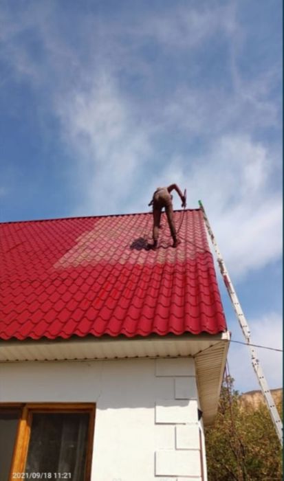 По краска фасадов и помещений