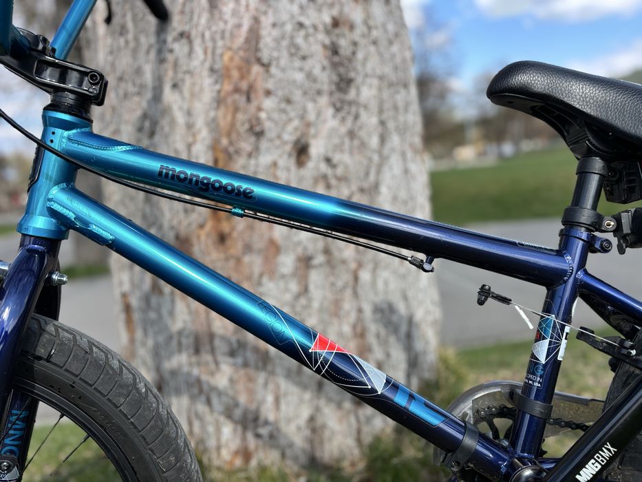 BMX Mongoose Impecabil, Practic Nou , Albastru Metalizat