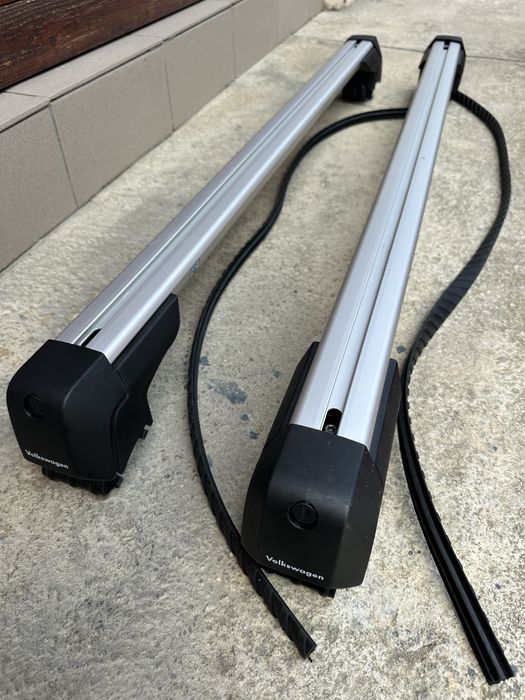 Bări transversale + cutie portbagaj vw tiguan oem
