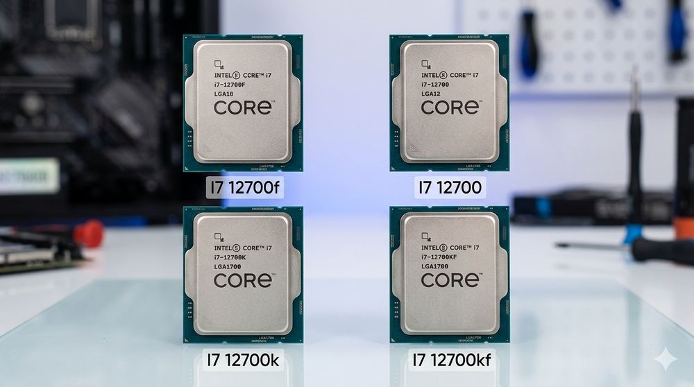 Процессоры i7 12-го поколения i7 12700f/i7 12700/i7 12700k/i7 12700kf