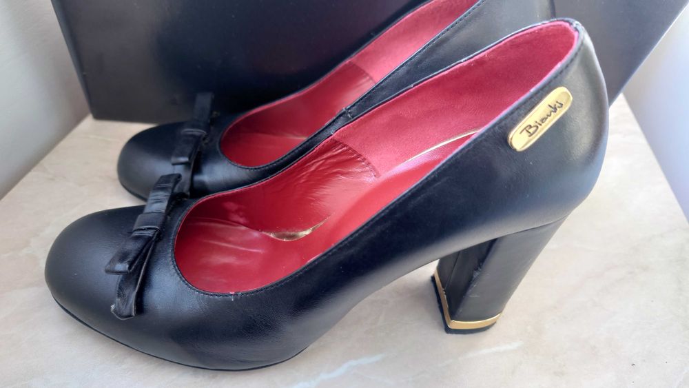 Обувки Bianki естествена кожа