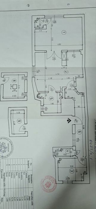 Apartament 2 camere, 55 mp, zona centrala