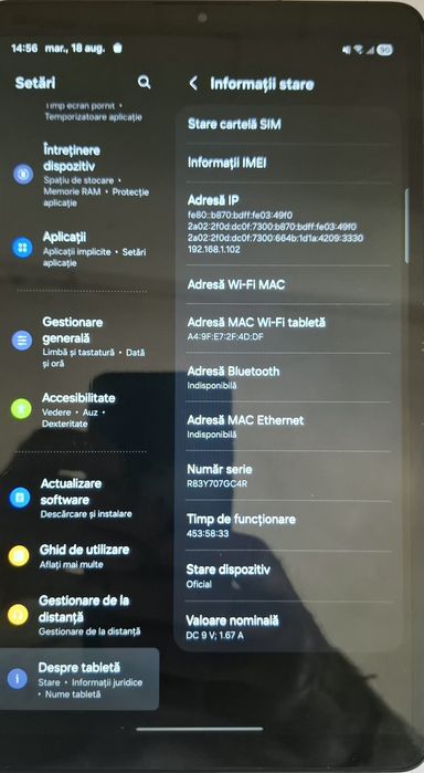 Samsung tableta A9