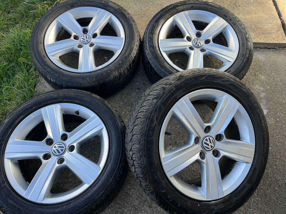 JANTE 16 VW GOLF7 Passat Jetta Touran CADDY Anvelope M+S 205/55/16