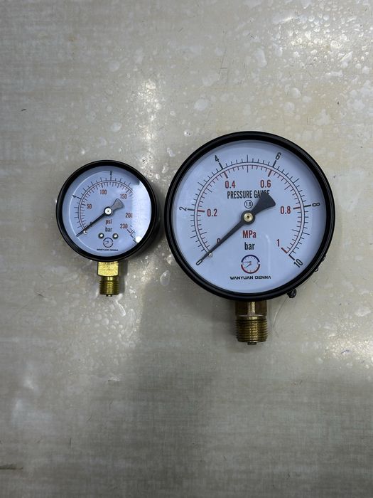 Манометр ассортимент ЕКМ 0.6Мпа   1.Мпа   1.6. Мпа