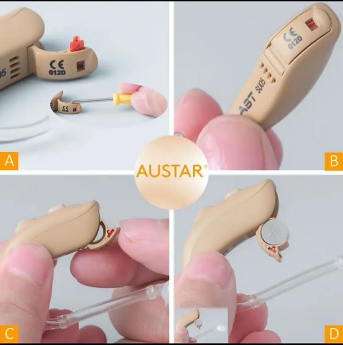 Слуховой аппарат, Для 4 степени потери слуха. Цифровой (superpower)