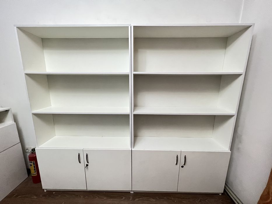 Стеллаж 2шт плюс тумба-касса