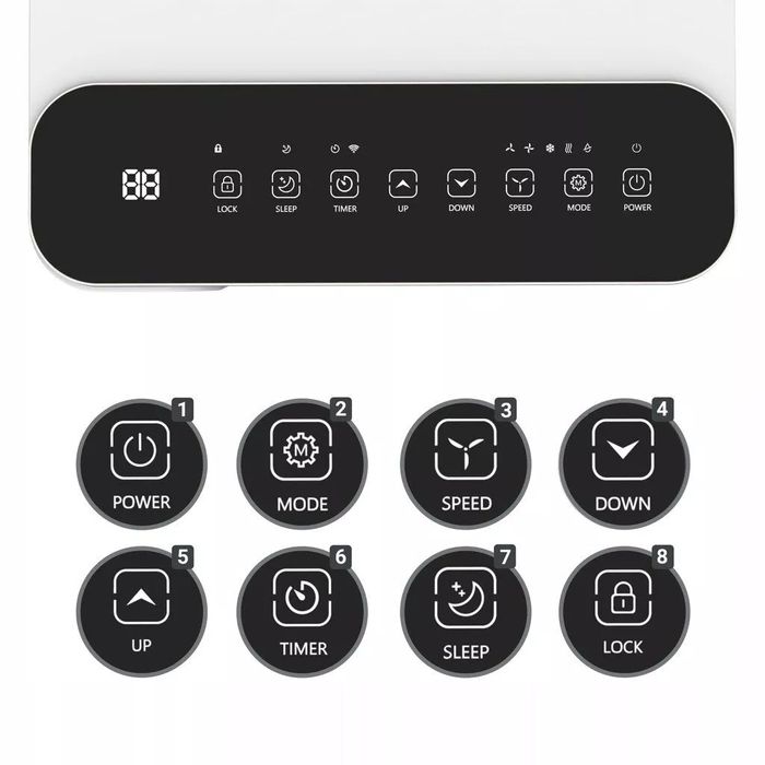 Нов компактен мобилен климатик Muhler 9000BTU