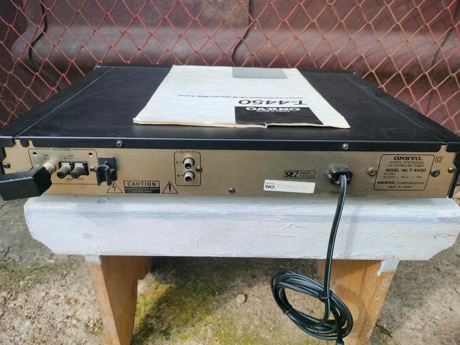 onkyo top tuner de top transport inclus