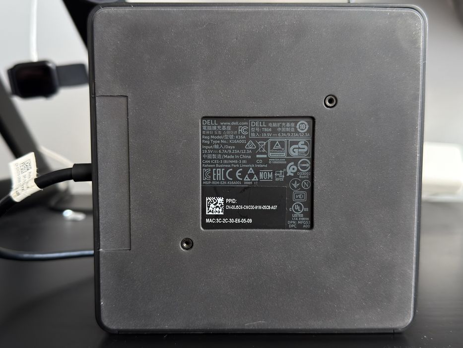 DELL TB16 - thunderbolt докинг станция