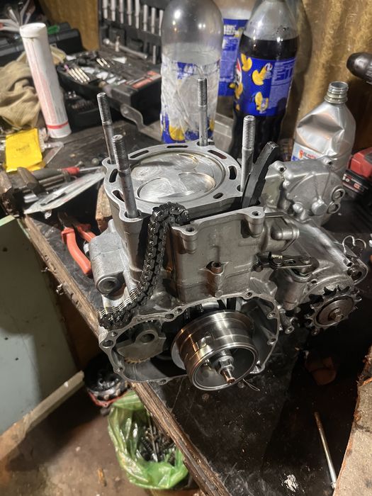 Honda crf 450, schimb cu motor de a2