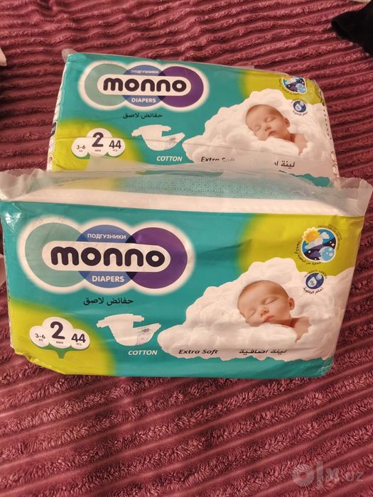 Памперсы monno новые