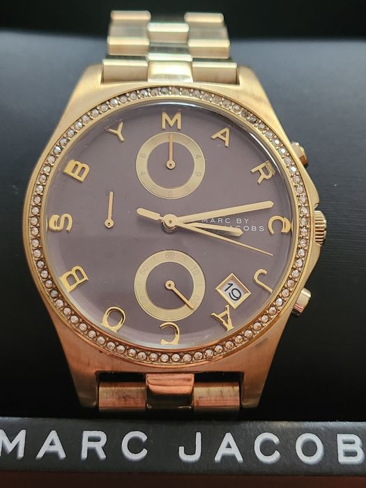 Ceas Marc Jacobs Chronograph, cutie originală.