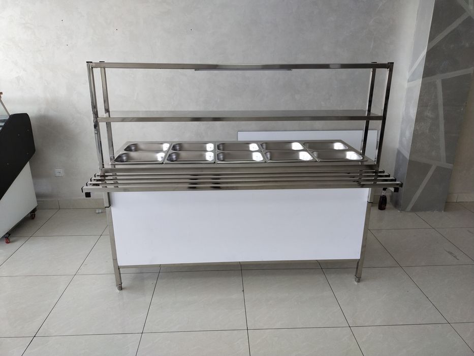 мармит из нержавейки для второго блюд 10 емкостной, доверие, качество