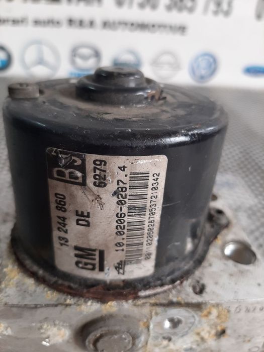 Modul Pompa Unitate ABS Opel Zafira B Astra H Volan Stanga Cod 13244860 Vanduta De Firma Cu Garantie