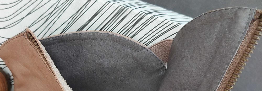 Дамски боти, естествена кожа, р-р 39, НОВИ